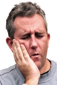 Man With Mouth Pain